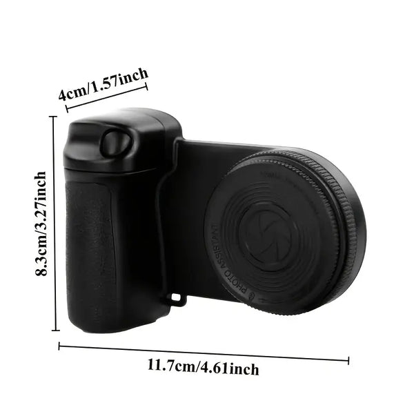 Mobile phone camera handle, smartphone camera holder