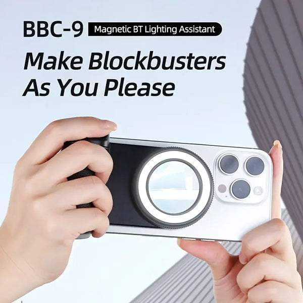 Mobile phone camera handle, smartphone camera holder
