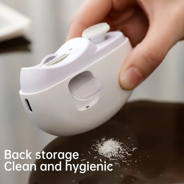 Electric Nail Clipper with LED Light