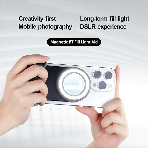 Mobile phone camera handle, smartphone camera holder