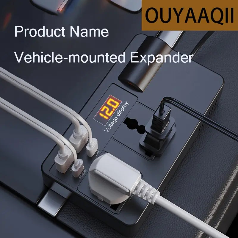 OUYAAQII 200W High-Power Car Inverter Converter