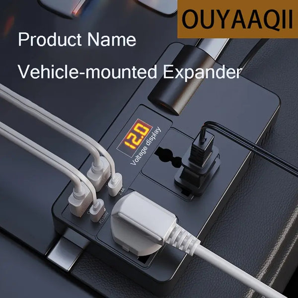 OUYAAQII 200W High-Power Car Inverter Converter
