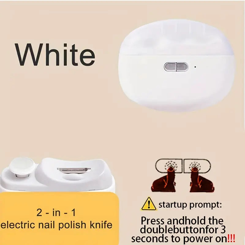 Electric Nail Clipper with LED Light